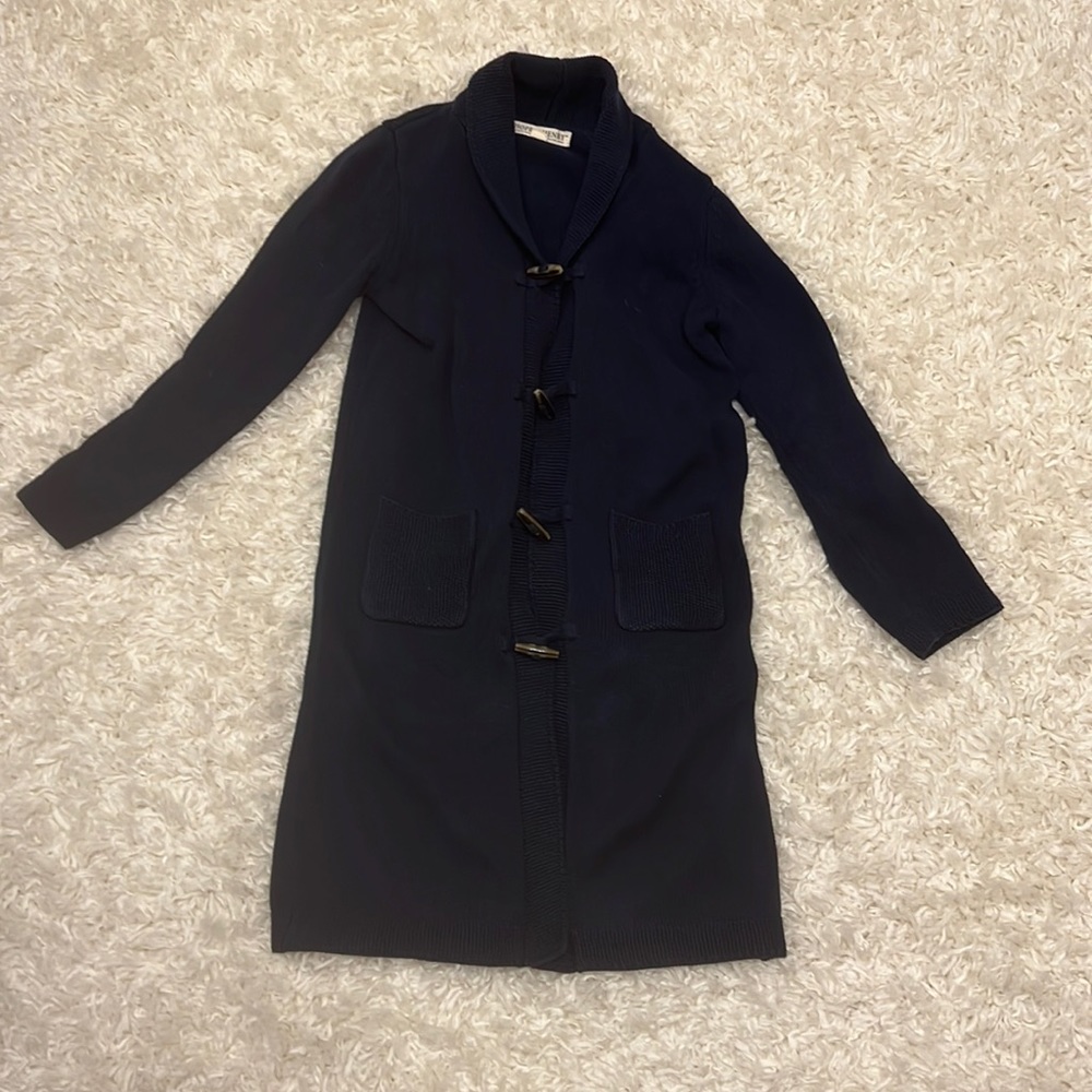 Long sweater blazer